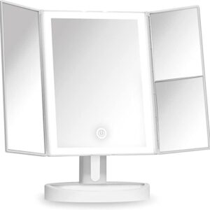 Tria LED Trifold Vanity Mirror