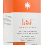 Tan Towel Half Body Self-Tan Towelettes