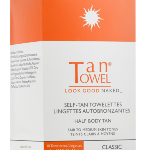 Tan Towel Half Body Self-Tan Towelettes