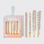 Kit-sch Holiday All Dressed Up Rhinestone Bobby Pins 4 pc.