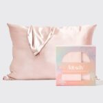 Kit-sch Holiday Standard Pillowcase Set (Blush)