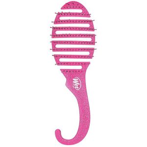 Shower Detangler Hair Brush - Pink Glitter