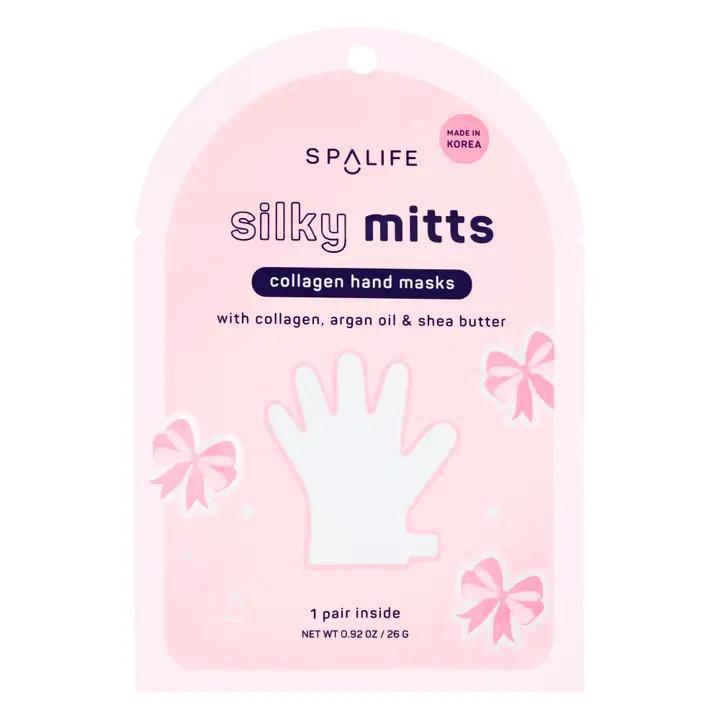 MSL Christmas Holiday Silky Mitts Collagen Hand Gloves