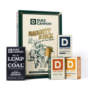 Duke Cannon Naughty & Nice Bar Soap Gift Set