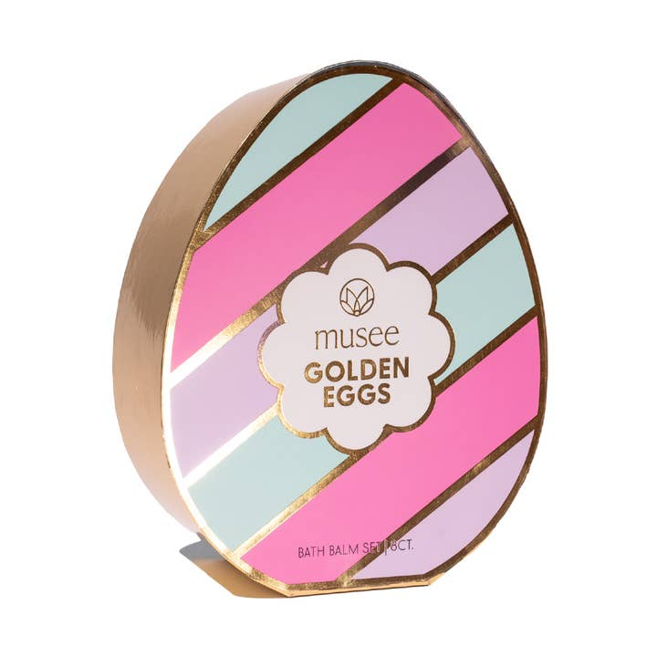 Musee Golden Egg Bath Balm Set