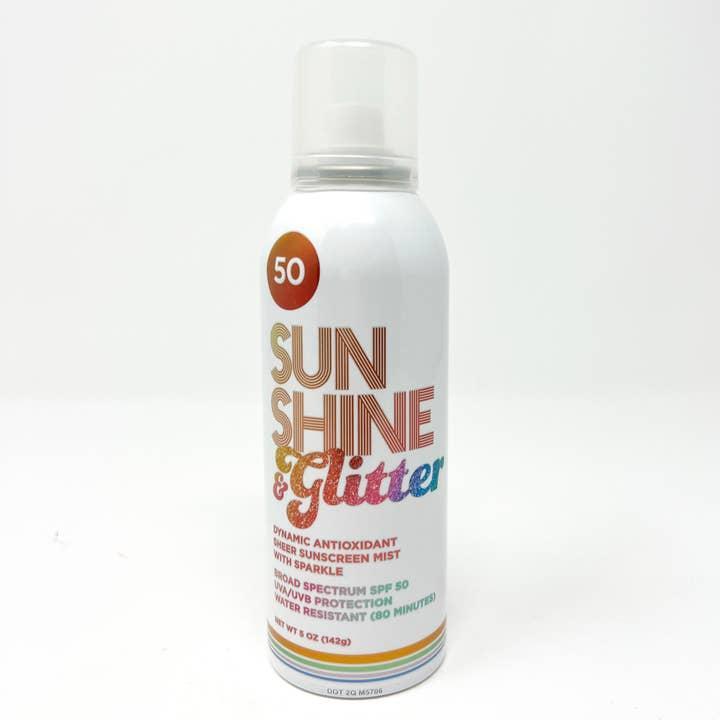 Sunshine & Glitter Sparkle Sunscreen Mist SPF 50