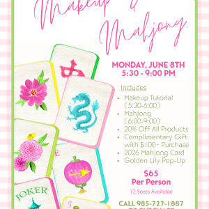 Makeup & Mahjong Event
