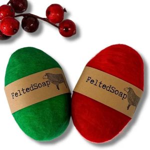 Felt Soap- Holiday